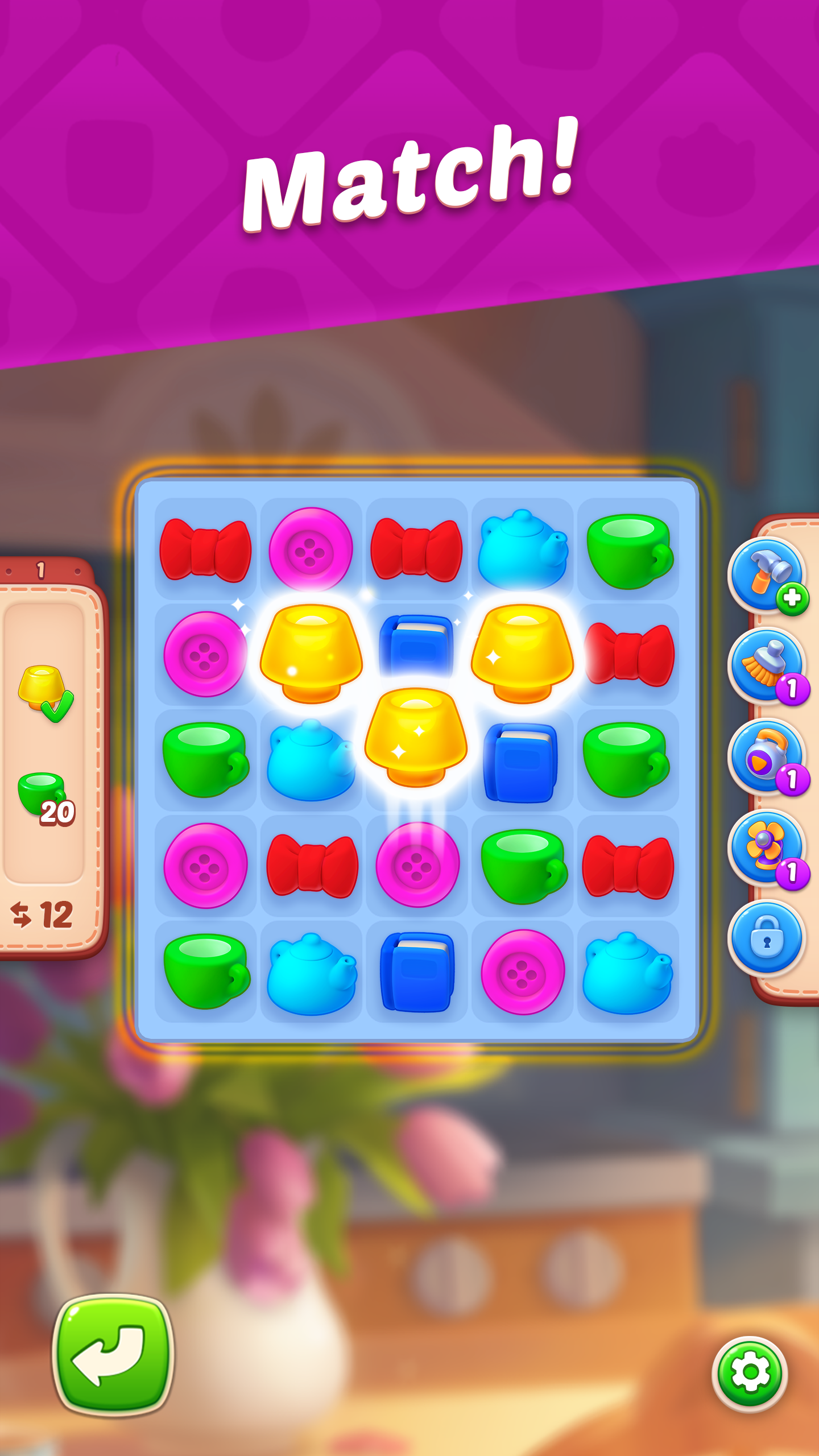 Homescapes الحاسوب