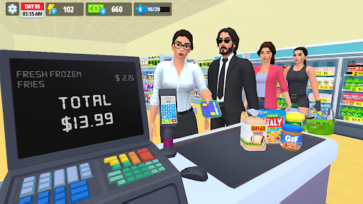 Supermarket Store Simulator