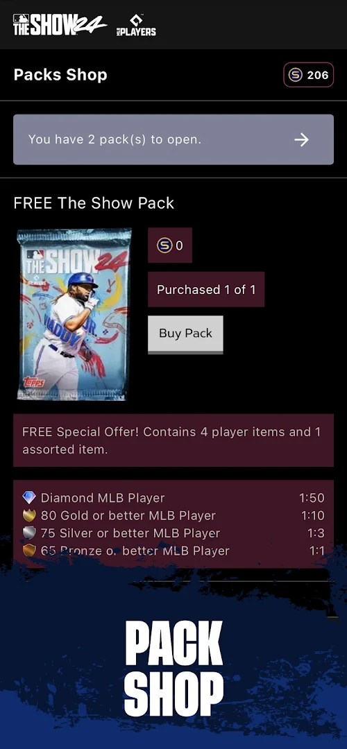 MLB The Show Companion App PC