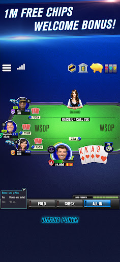WSOP Poker Texas Holdem Game