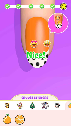 Crylic Nail Tips الحاسوب