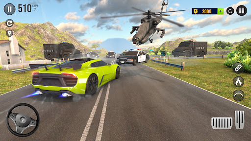 पुलिस कार चोर खेल: Police Game PC