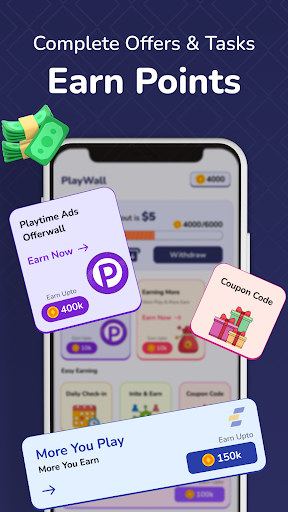 PlayWall: Play to Earn Money پی سی