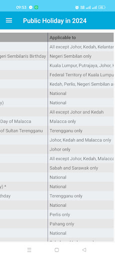 komputer Malaysia Calendar