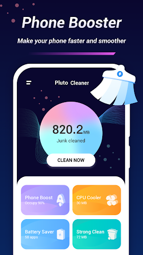 Pluto Cleaner-Booster&Speedup PC