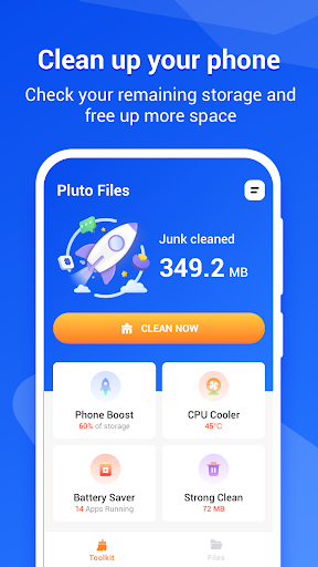 Pluto Files - Junk Clean PC版