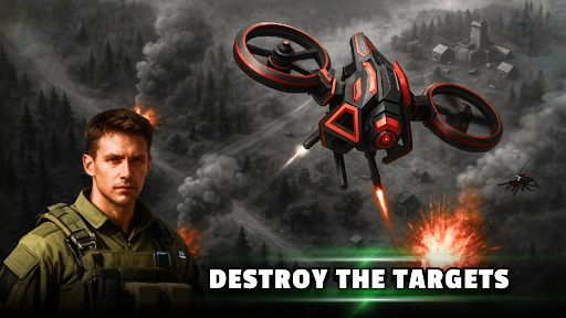 Drone Fighter: War Battlefield