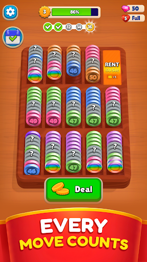 Pocket Sort: Coin Merge Puzzle PC