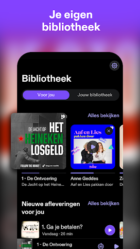 Podimo: Podcasts Luisterboeken PC