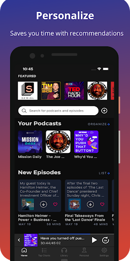 komputer Podcast App: Podurama