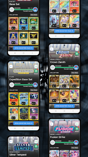 PokeTCG Sim - Open Card Packs!