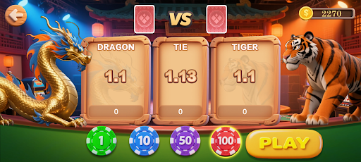 Dragon & Tiger Card پی سی
