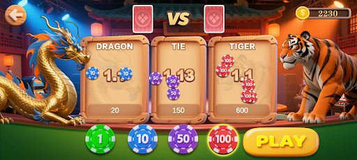 Dragon & Tiger Card پی سی