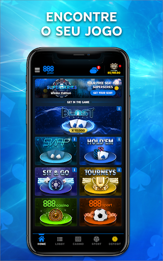 888 poker: Poker Dinheiro Real para PC