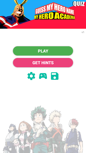 Hero Academia Anime Quiz Game PC