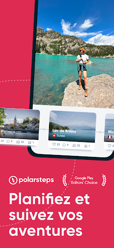 Polarsteps: Suivi de voyage