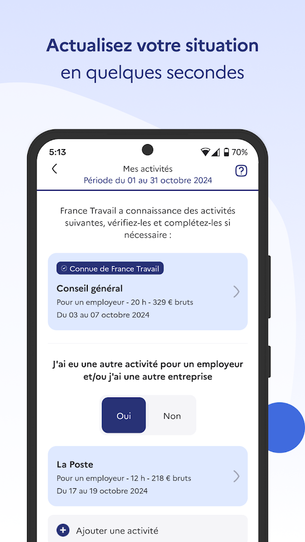 Mon Espace - Pôle emploi PC