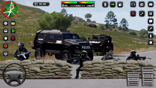 Police Car Games-Police Games