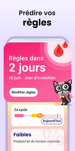 Suivi de règles et d'ovulation PC