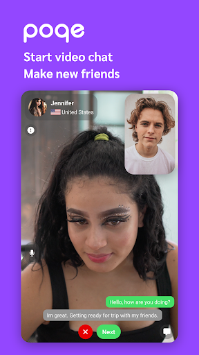 poqe - แอปแชทวิดีโอสดแบบสุ่ม PC