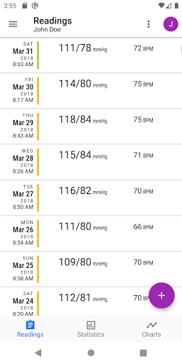 BP Journal: Blood Pressure Log PC