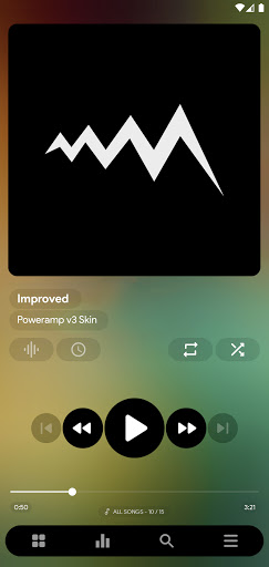 Improved - Poweramp Skin پی سی