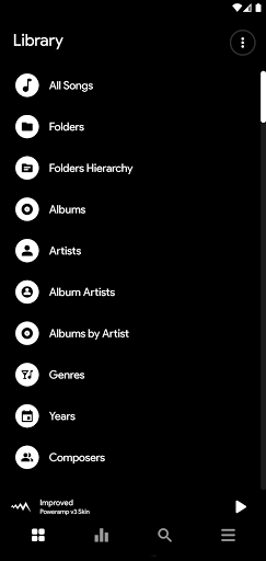 Improved - Poweramp Skin پی سی