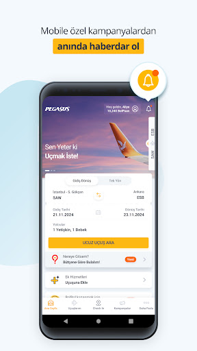 Pegasus - En Uygun Uçak Bileti