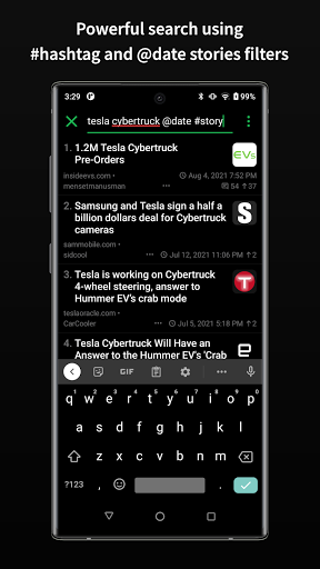 HACK for Hacker News Tech