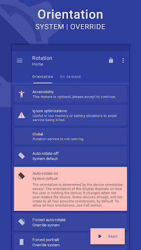 Rotation | Orientation Manager PC