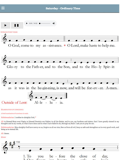 Dominican Compline (Night Pray