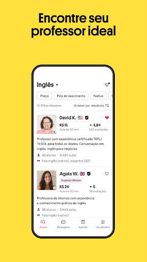 Preply: aprender inglês e mais para PC