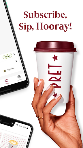 Pret A Manger: Organic coffee PC