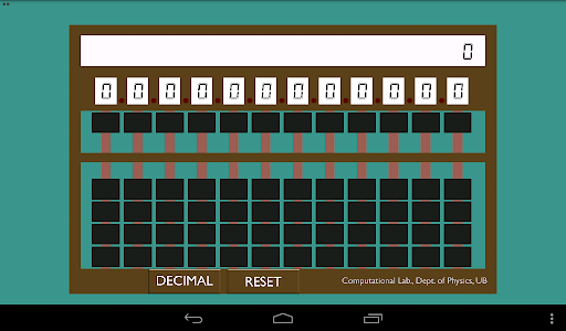 Digital Abacus Calculator