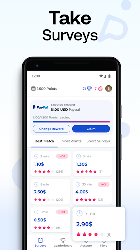 Prime Opinion: Survey for Cash পিসি