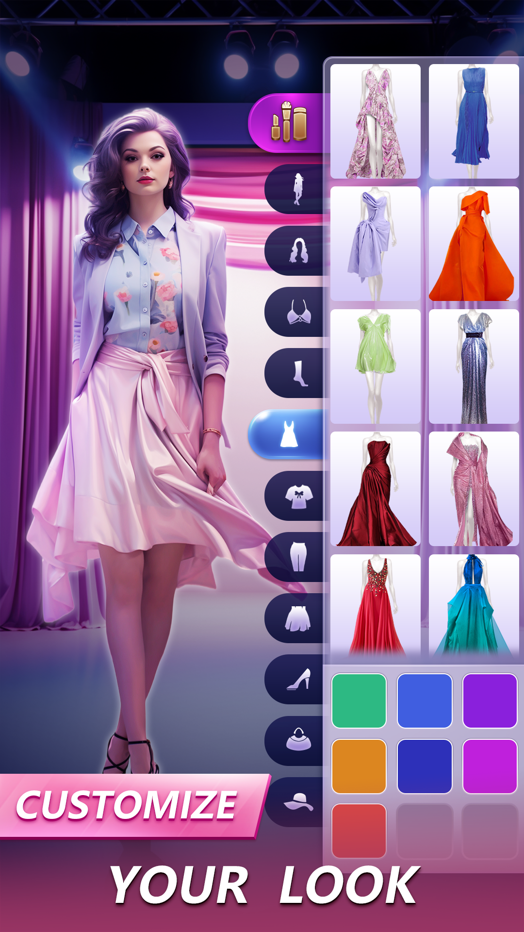 Fashion Makeup:Dress Up Show الحاسوب