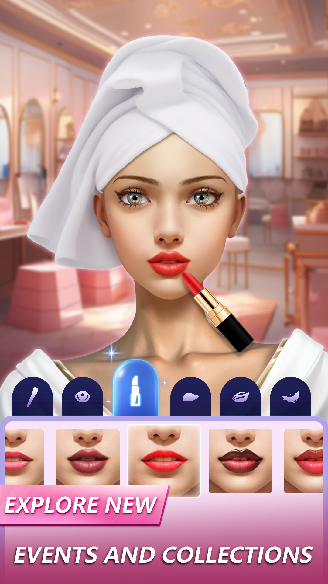 Fashion Makeup:Dress Up Show الحاسوب