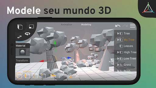 Prisma3D - Modelo, Animação para PC