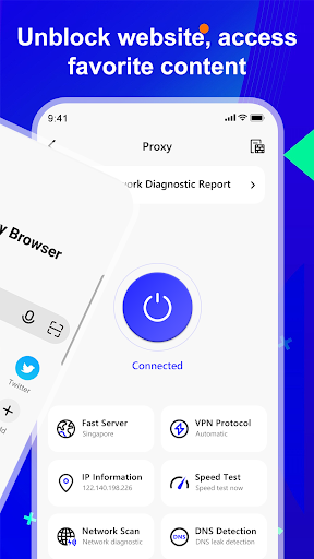 Private VPN - Proxy Browser