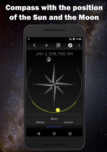 komputer Moon Phase Calendar