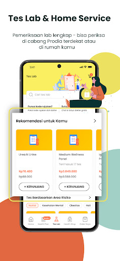 U by Prodia: Tes Kesehatan