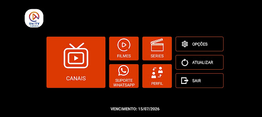 UniTV Canais: Streaming e TV para PC