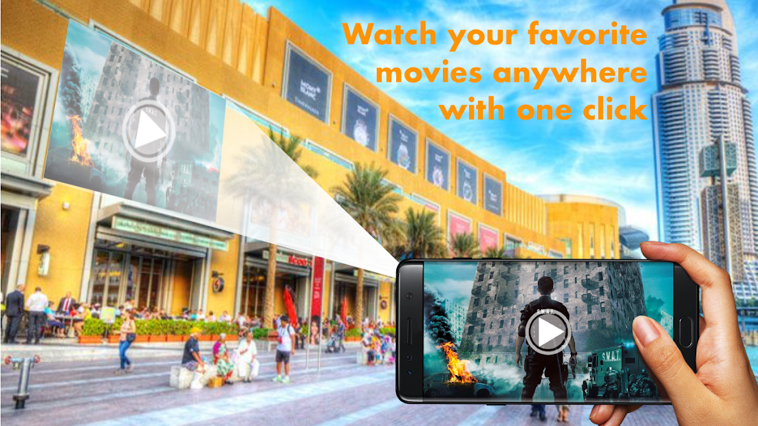 Projector Video HD Editor الحاسوب