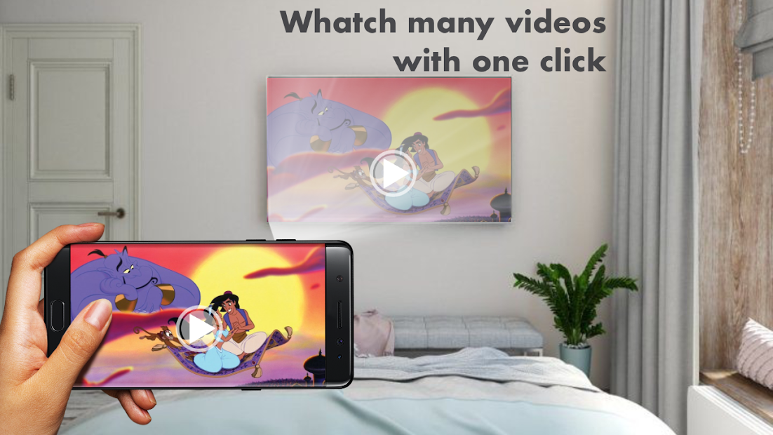 Projector Video HD Editor الحاسوب