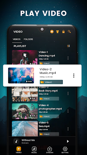 Video Player - Music Player PC