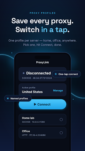 ProxyLink: SOCKS5 & HTTP Proxy پی سی