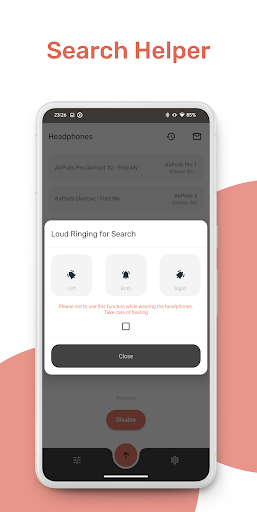 MaterialPods: AirPods battery পিসি