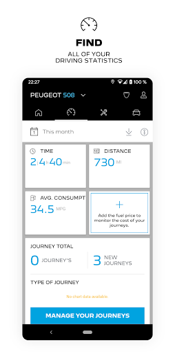 MYPEUGEOT APP الحاسوب