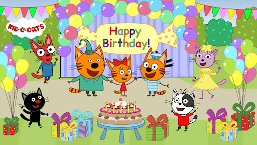 Kid-E-Cats Kinderen verjaardag