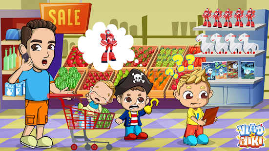 Vlad & Niki Supermarket game for Kids电脑版